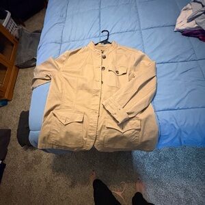 Ralph Lauren Beige Military Field Jacket